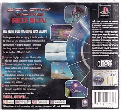 Colony Wars Red Sun - PlayStation 1 (B Grade) (Genbrug)